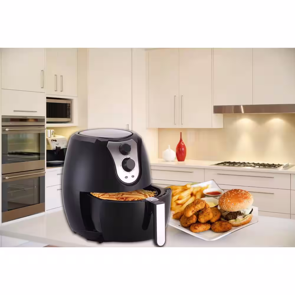 Emerald 3.4 Qt. Manual Air Fryer with Rapid Air Technology