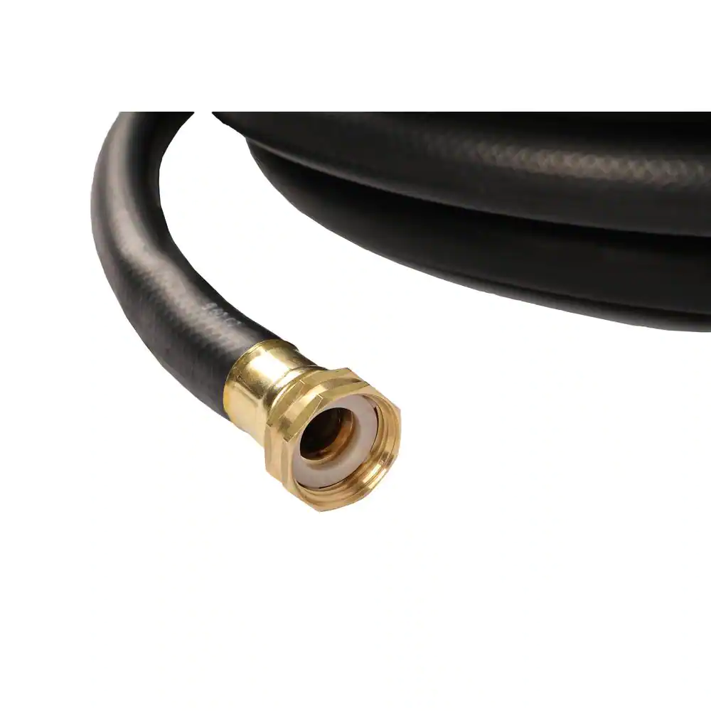 Continental Premium 5/8 in. Dia x 50 ft. Commercial Grade Rubber Black Water Hose