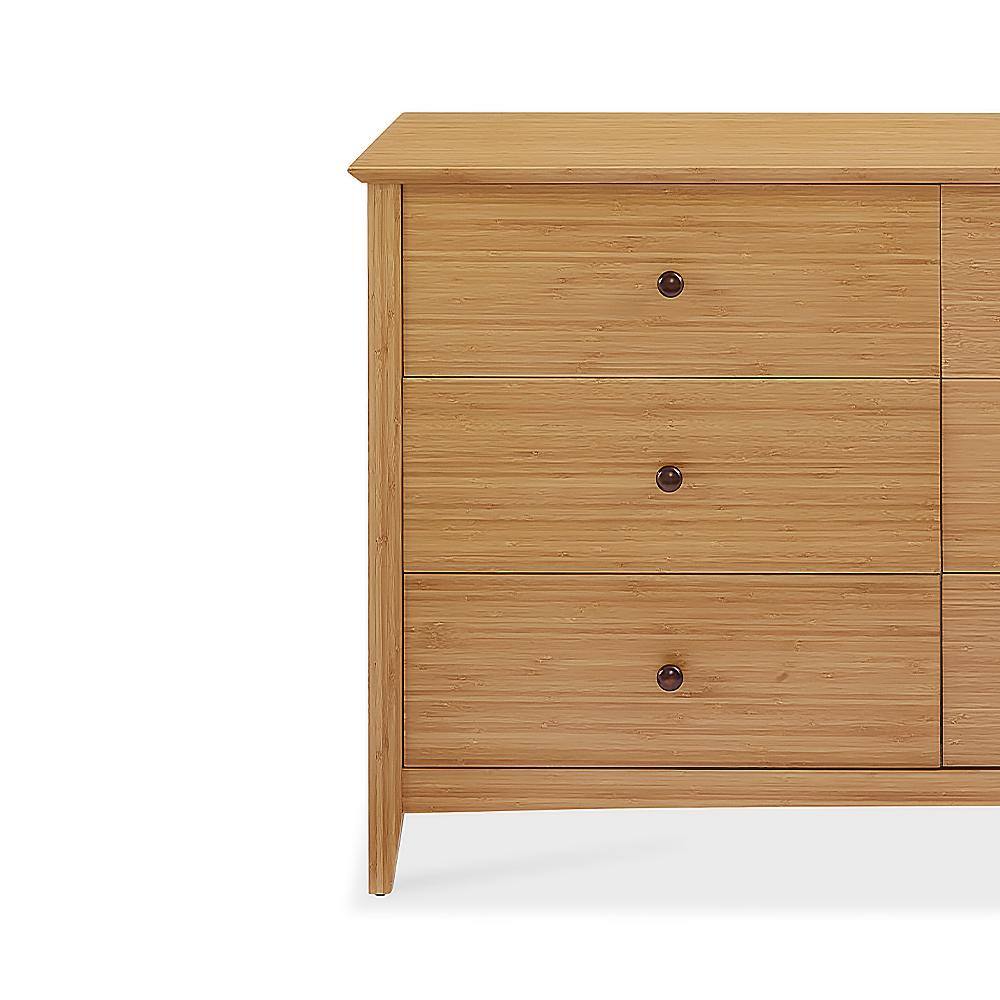 Greenington Willow 6-Drawer Caramelized Dresser 32 in. x 52 in. x 20 in.