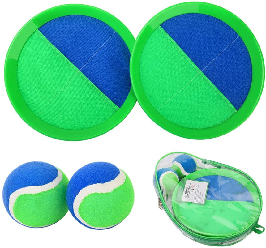 Beach Toys, Outdoor Toys, Lawn Game Ball Catch Game Paddle Toss Upgraded/Girls Gifts for Families Over 4 Years Old, (2 Rackets, 2 Balls)