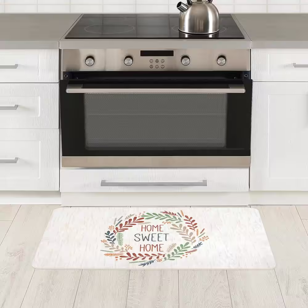 StyleWell Harvest Wreath 20 in. x 39 in. Comfort Mat