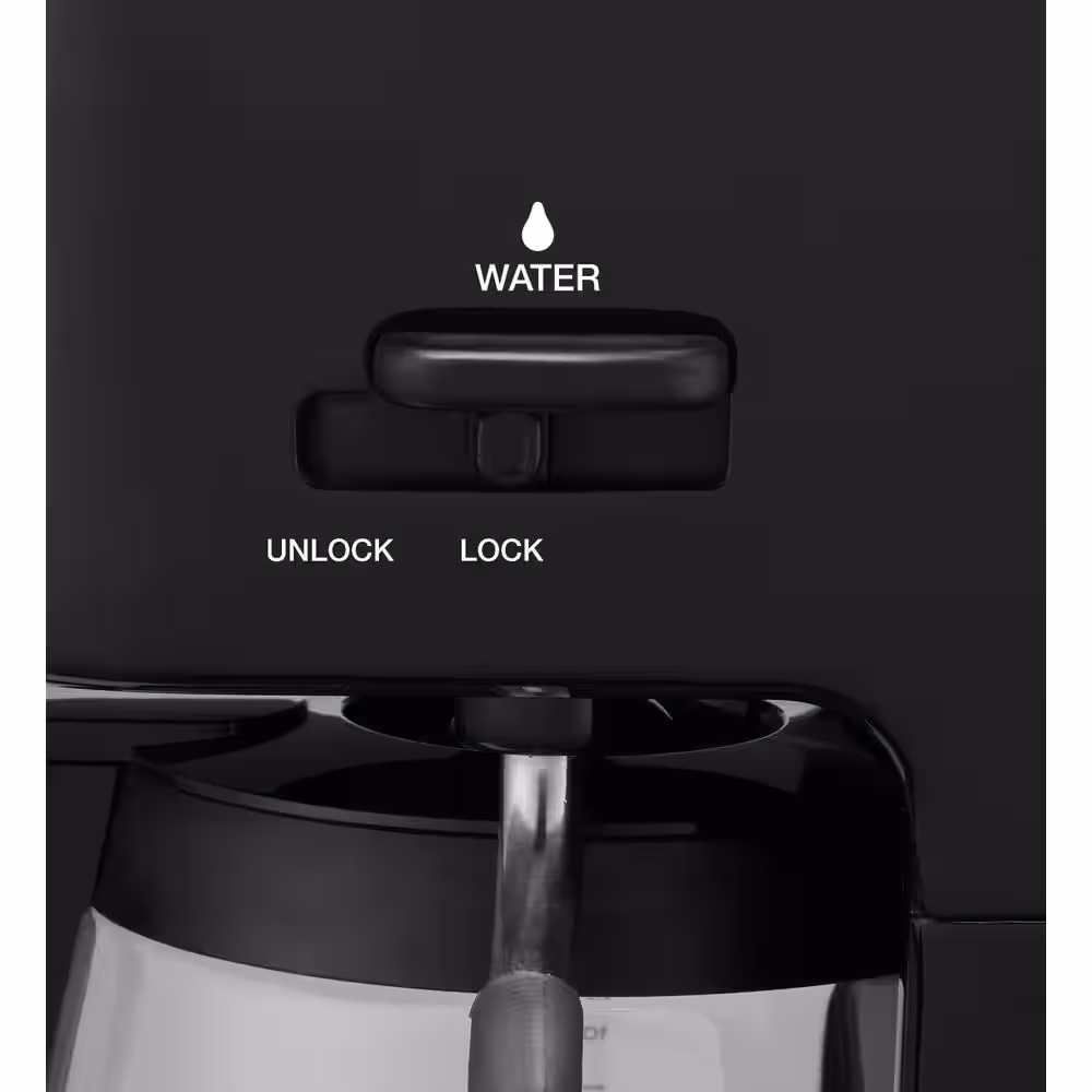 Cuisinart Coffee Plus 12- Cup Black Drip Coffee Maker and Hot Water System