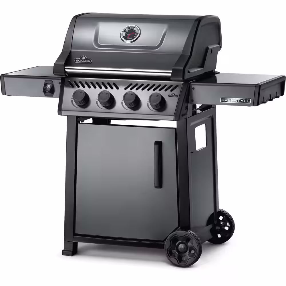 NAPOLEON Freestyle 425 4-Burner Propane Gas Grill in Graphite Grey