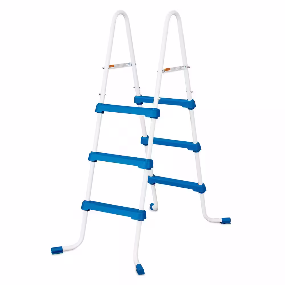 Summer Waves 15 ft. Round 42 in. Deep Metal Frame Pool