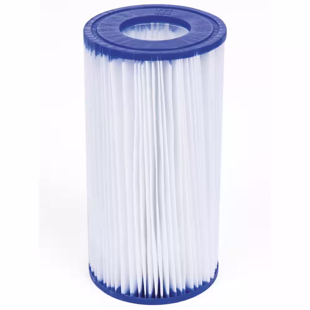 Bestway Steel Pro MAX 168 in. Round 48 in. D Above Ground Swimming Metal Frame Pool Set