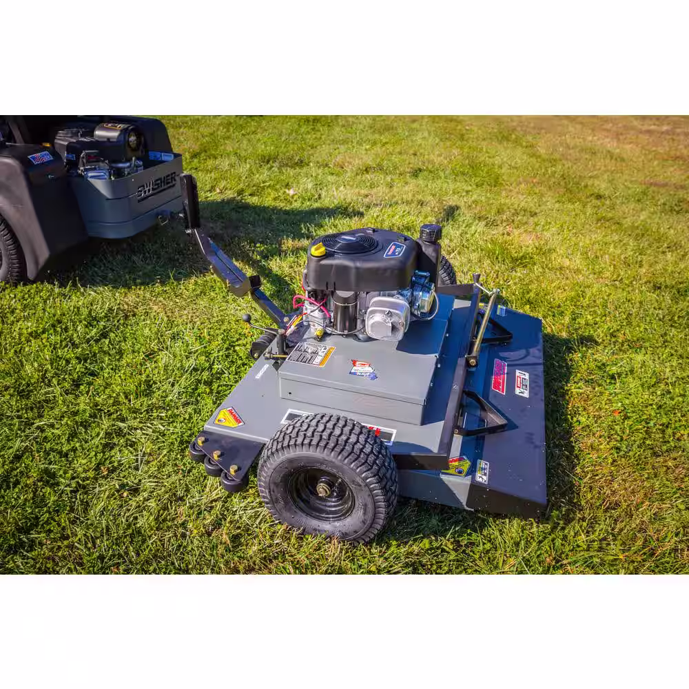 SWISHER 44 in. 11.5 HP Briggs and Stratton Electric Start Finish-Cut Trailmower