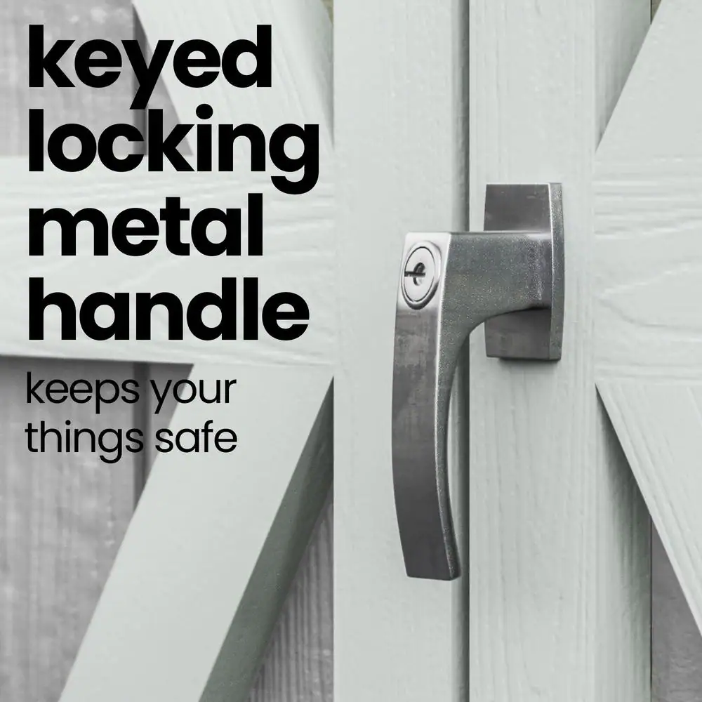 Handy Home Products Professionally Installed Rookwood 10 ft. x 16 ft. Backyard Wood Shed with Smartside- Onyx Black Shingles (160 sq. ft.)