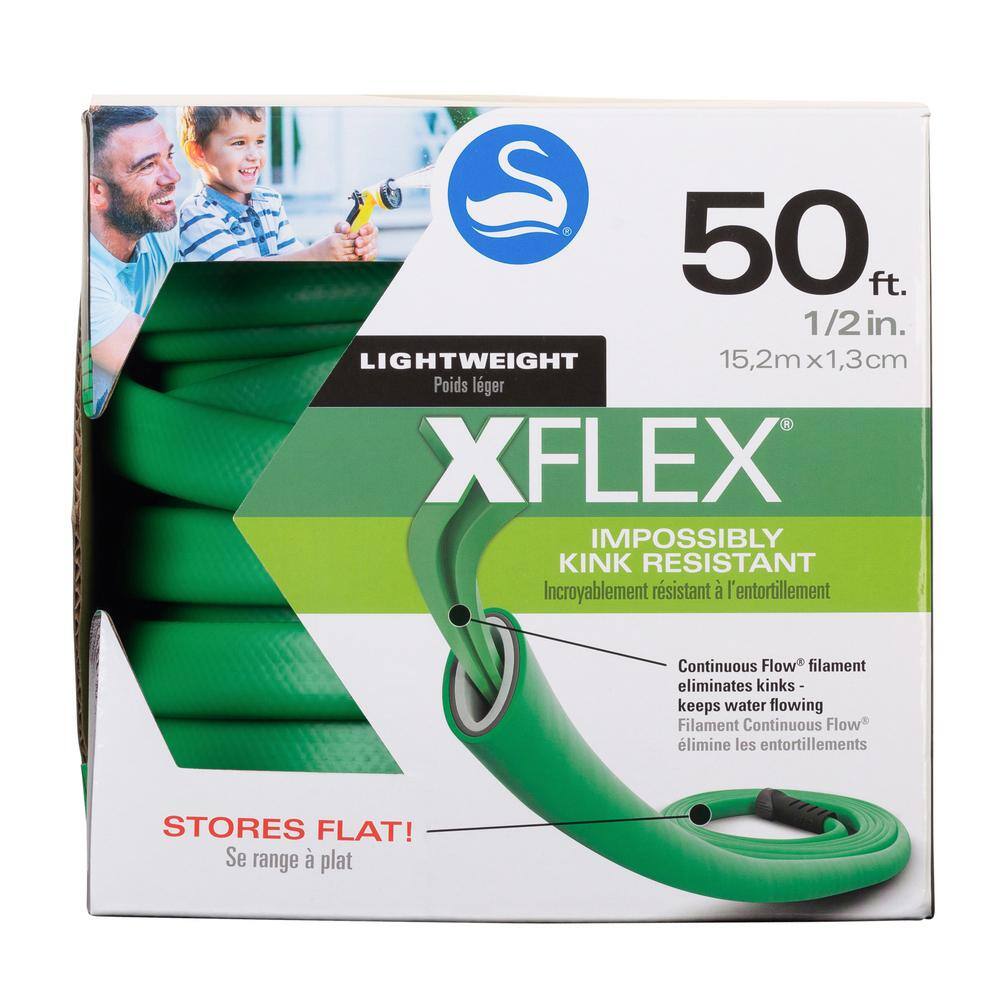 None XFlex 1/2 in. x 50 ft. Heavy-Duty Hose