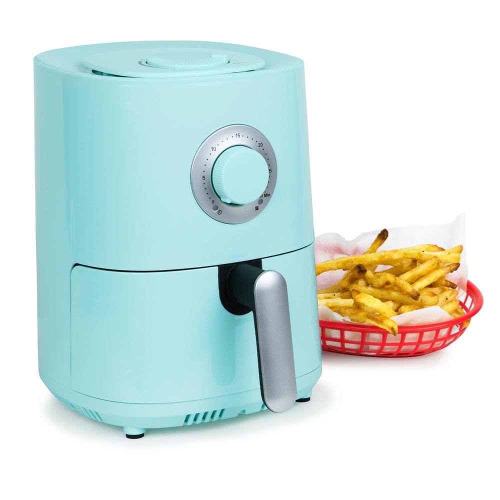 Nostalgia 1 qt. Aqua MyMini Air Fryer