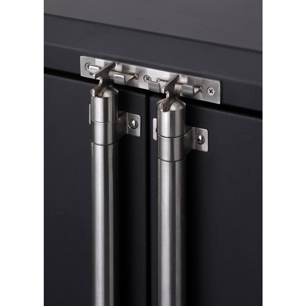 TRINITY PRO 28 in. W x 33.6 in. H x 18.7 in. D 18-Gauge Steel Garage Base Cabinet in Black