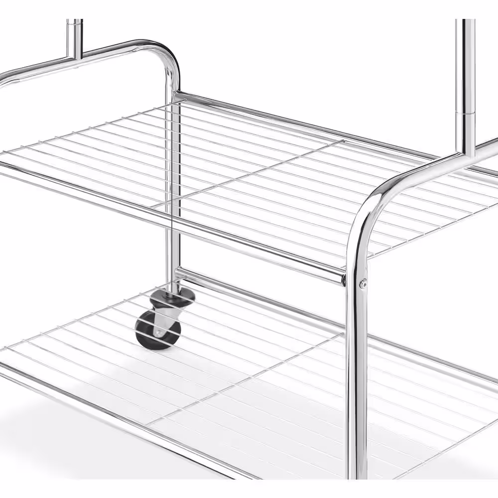 None Commercial Laundry Butler, Chrome