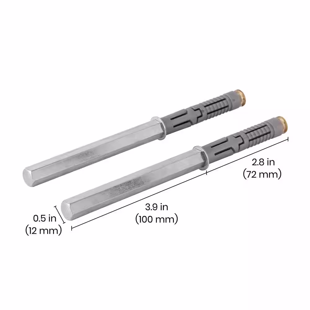 Dolle STRONGFIX 6.7 in. Steel Floating Shelf Bracket (2-Pack)