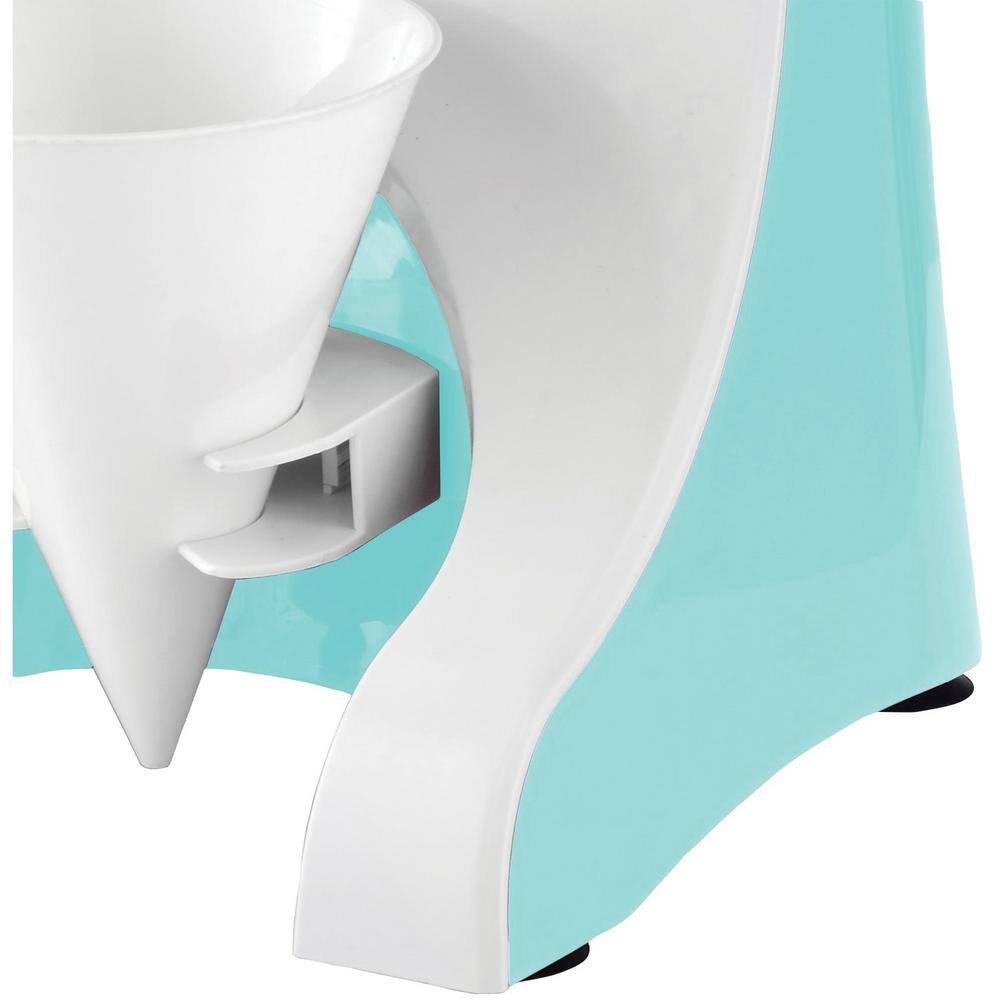 Brentwood 5.6 fl. oz. Blue Snow Cone Maker with Shaved Ice Machine