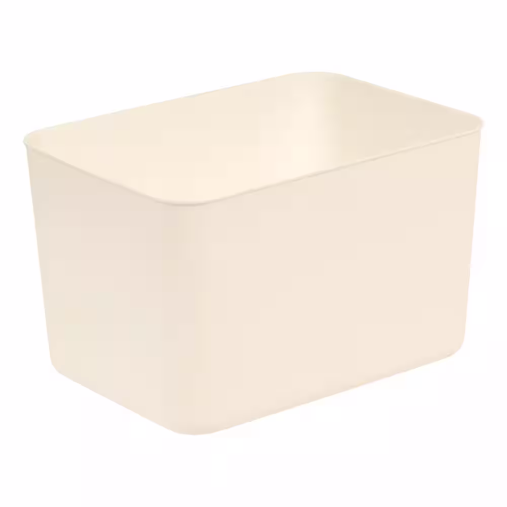 None 24 Qt. Nestable Storage Organizer Bin Large (4-Pack)