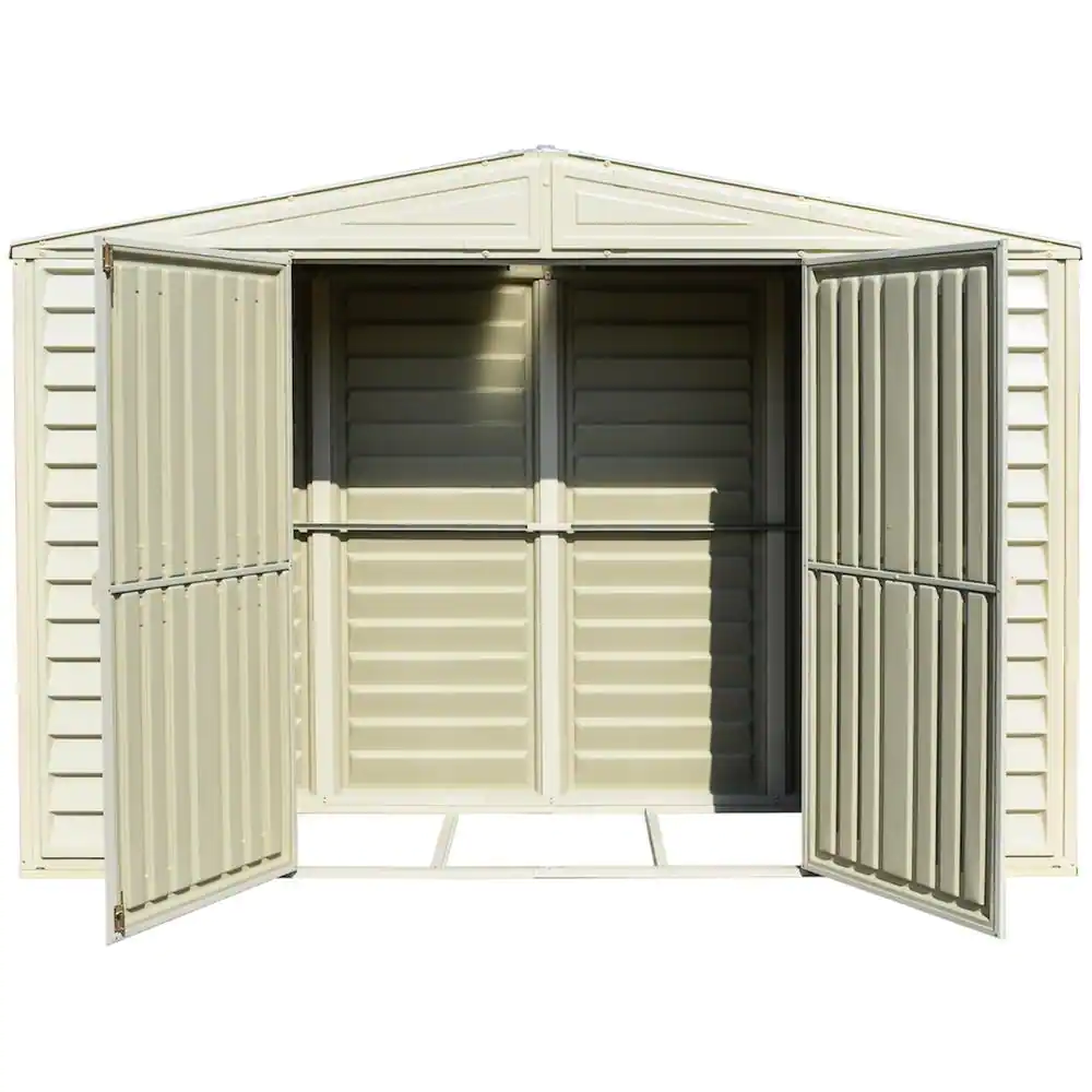 Duramax Building Products SidePro 10.5 ft. x 3 ft. Vinyl Shed