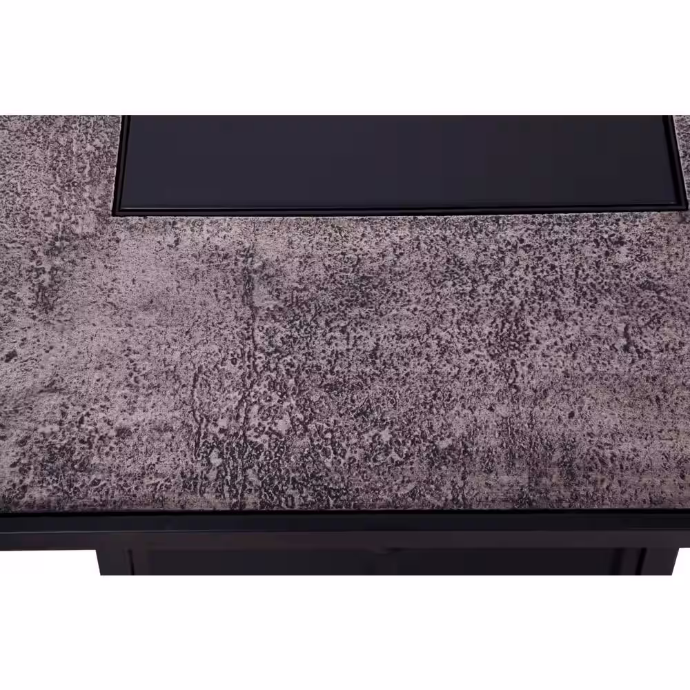 HeatMaxx 32 in. 40,000BTU Fire Pit Propane Gas Fire Pit Table Square Tabletop