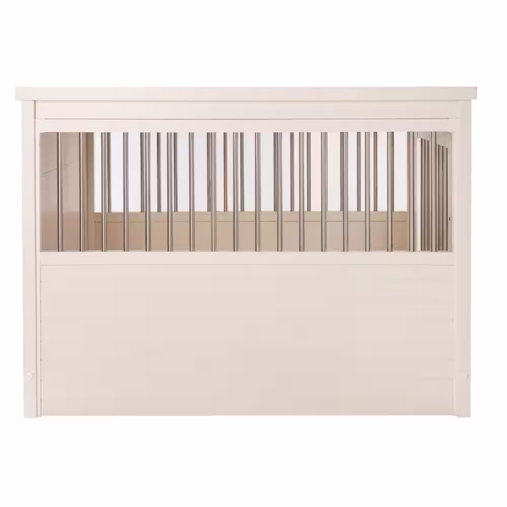 New Age Pet ECOFLEX Indoor Dog Crate With Chew Resistant Stainless Steel Spindles - Large