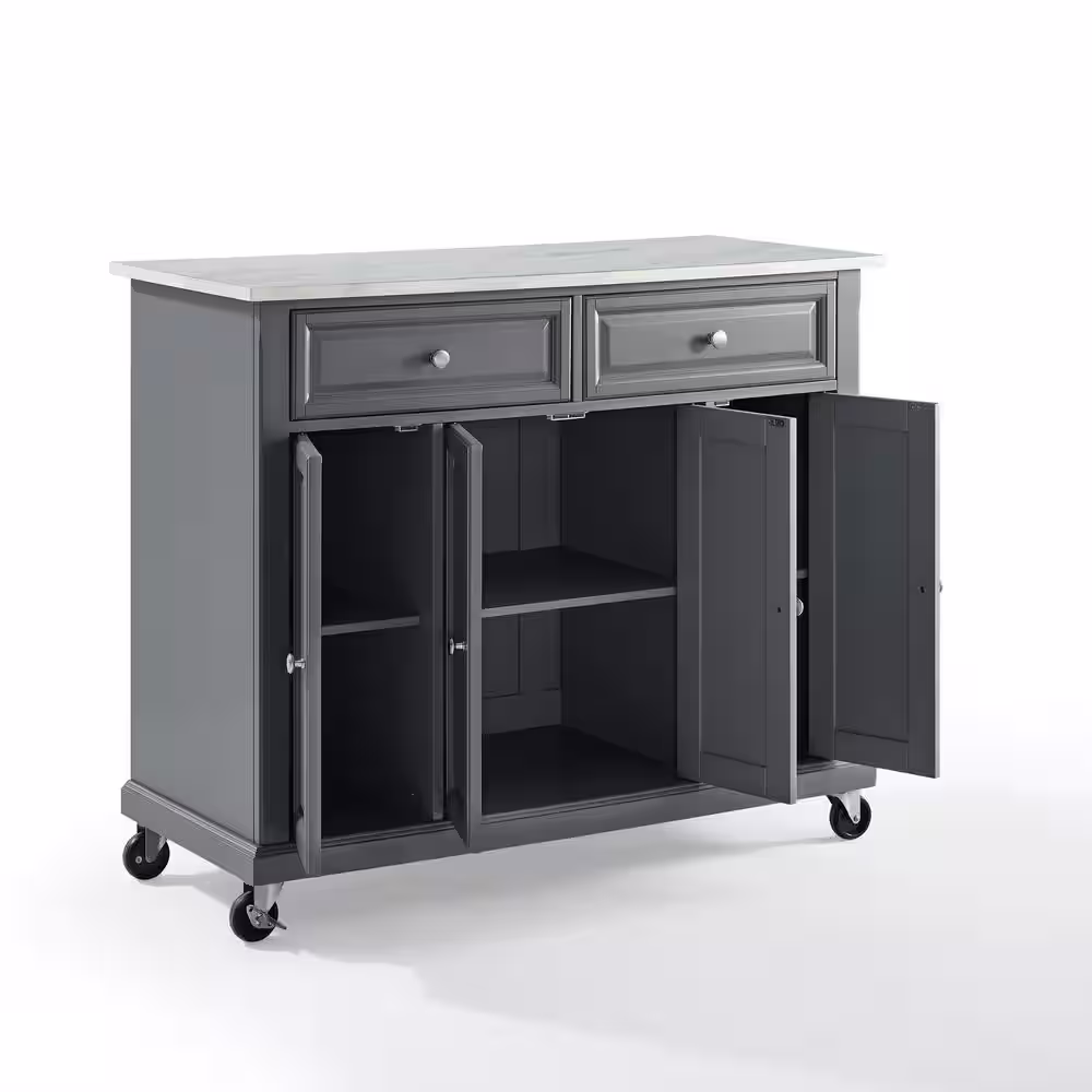 CROSLEY FURNITURE Avery Gray Kitchen Cart