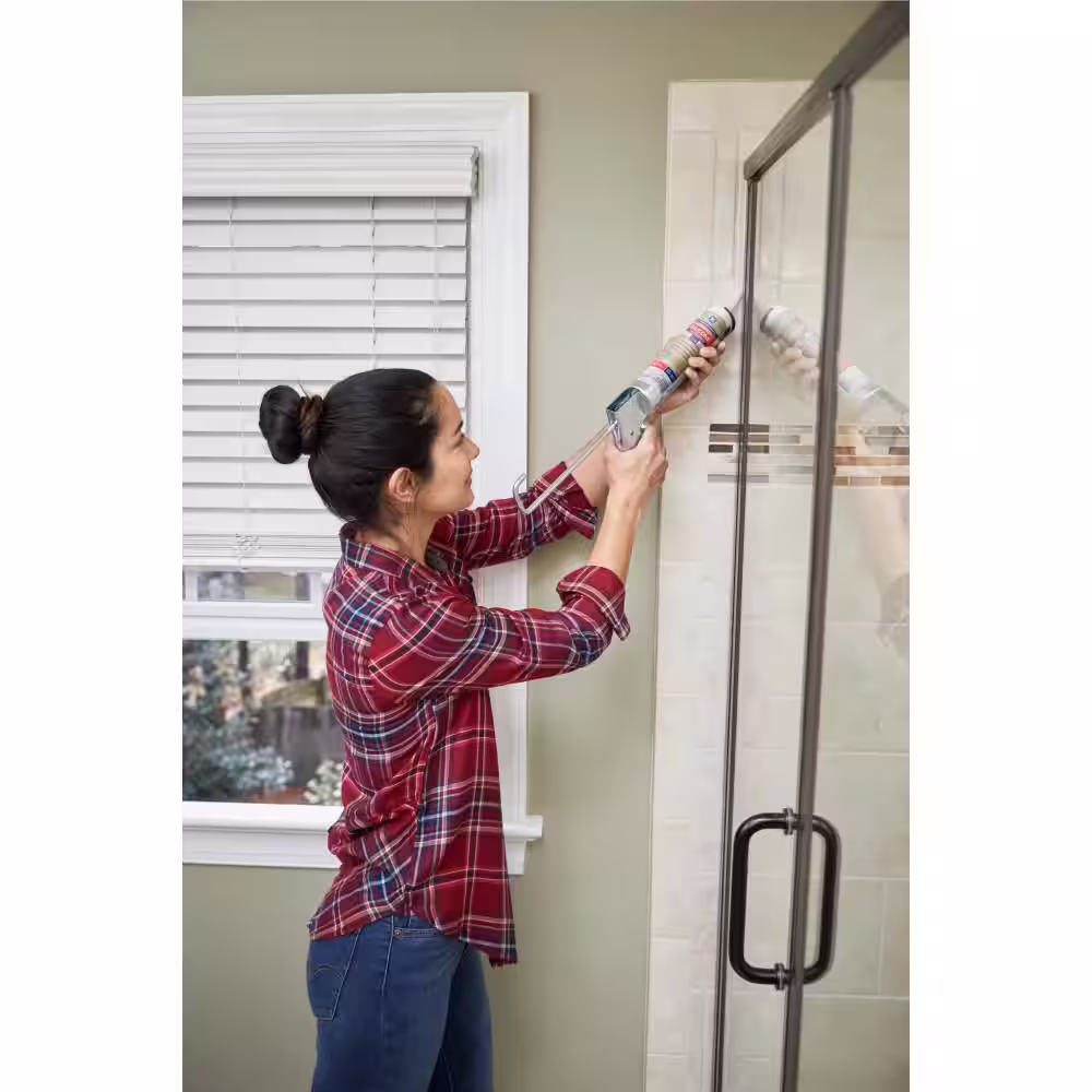 GE Advanced Silicone 2 2.8 oz. Clear Kitchen and Bath Caulk