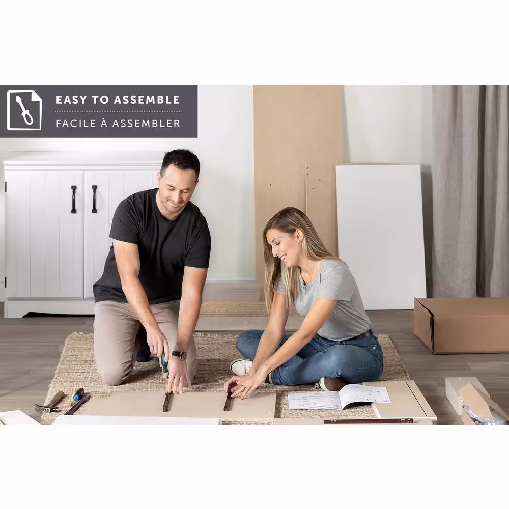 South Shore Little Smileys White Twin Kids Storage Bed