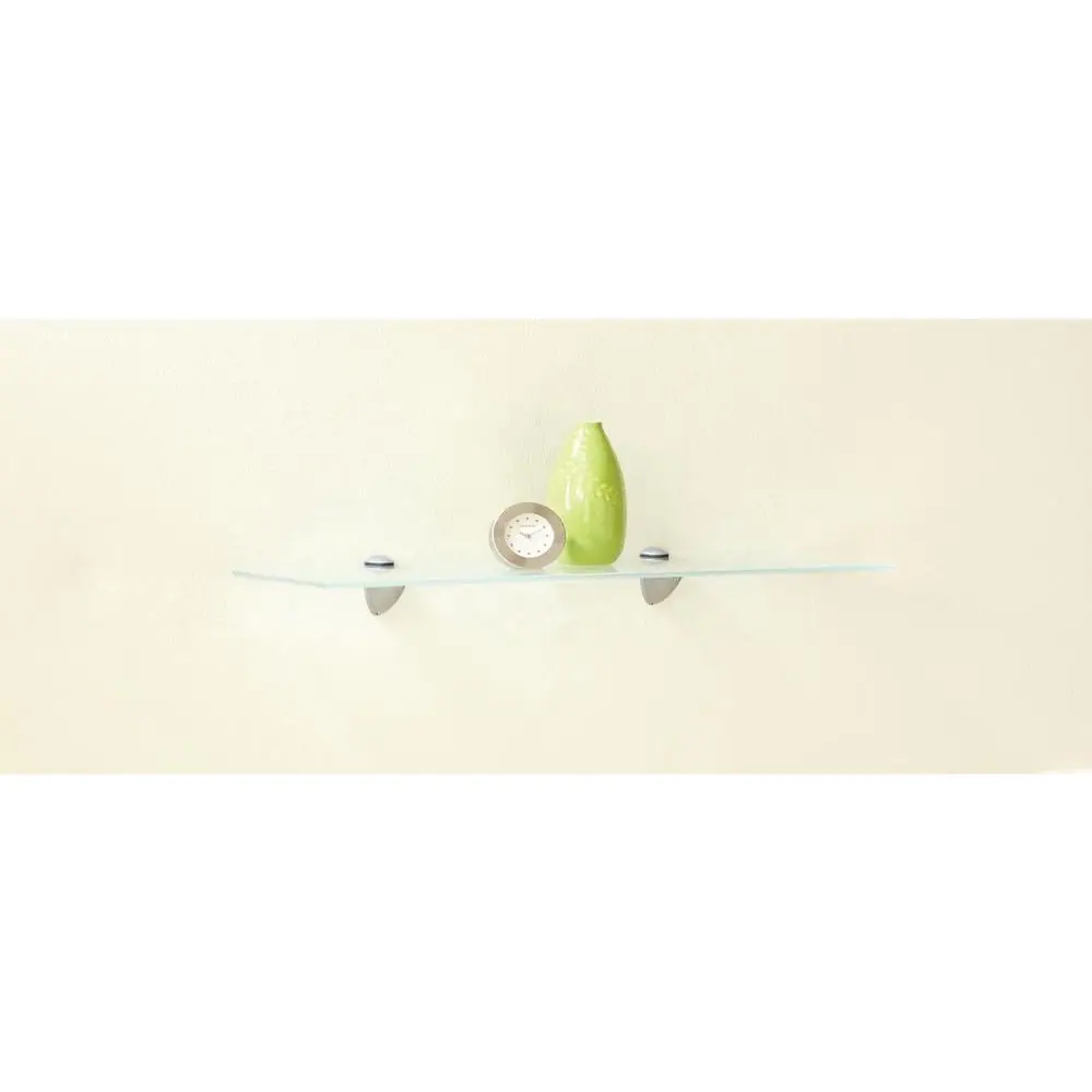 Home Decorators Collection 7 in. x 18 in. Clear Capri Decorative Wall Shelf