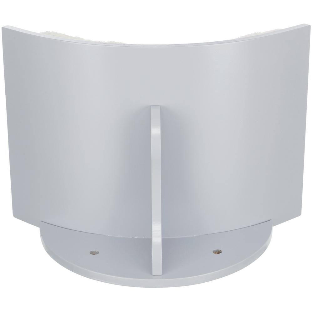 TRIXIE Lorena Wall Mount Perch, Cat Shelf, Cat Bed, Cat Lounger, Cat Furniture, Gray