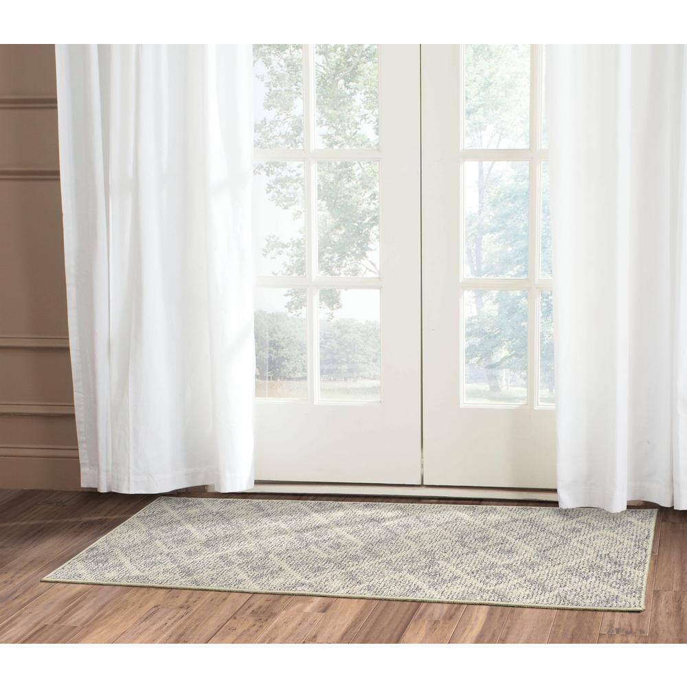 Garland Rug Classic Berber Earth Tone 2 ft. x 8 ft. Runner Rug