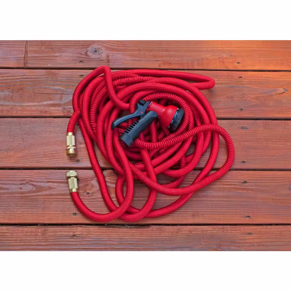Emsco 3/4 in. Dia x 100 ft. Expandable Hose with Spray Nozzle