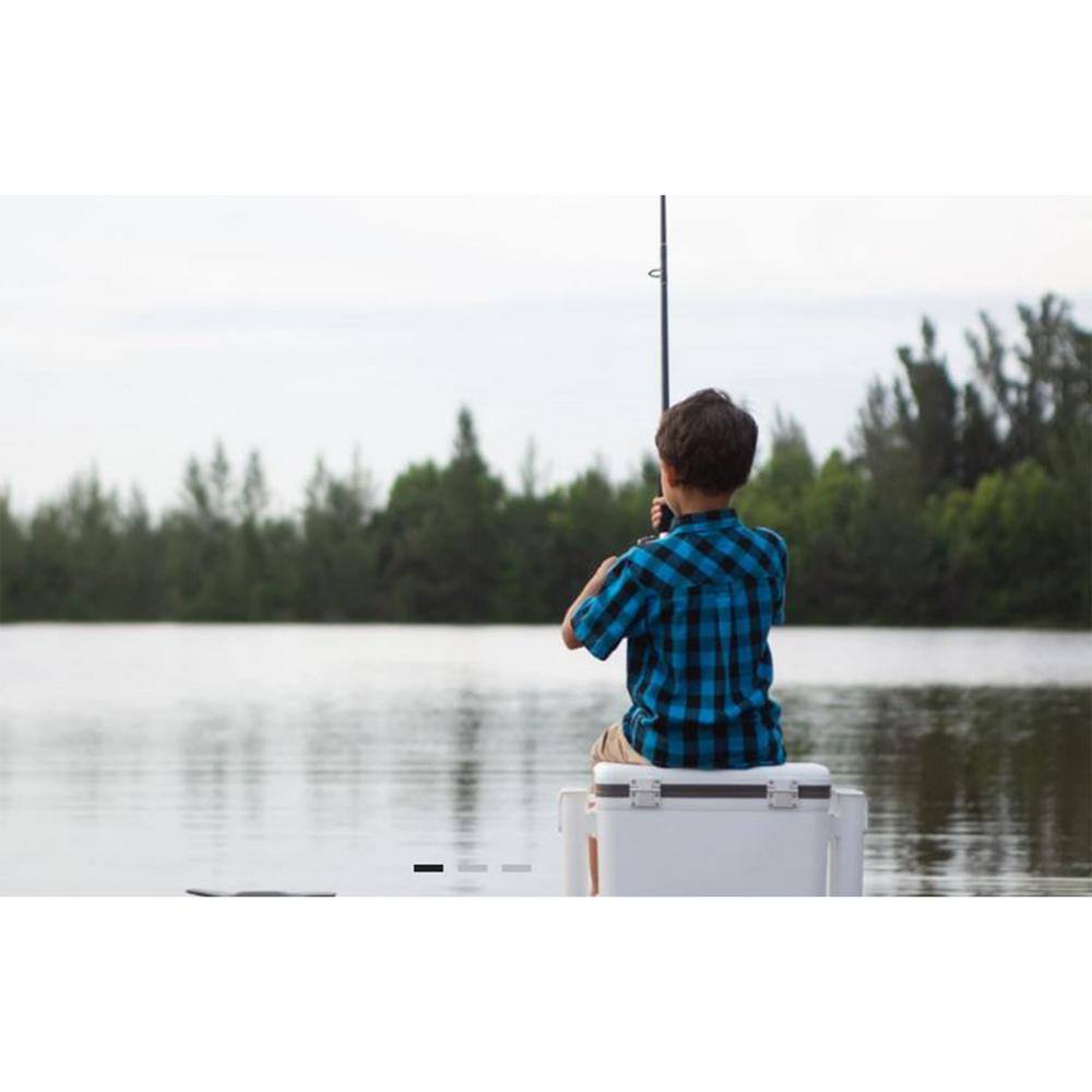 Engel 30 qt. 48-Can Leak Proof Compact Cooler and Drybox, Grassland Brown