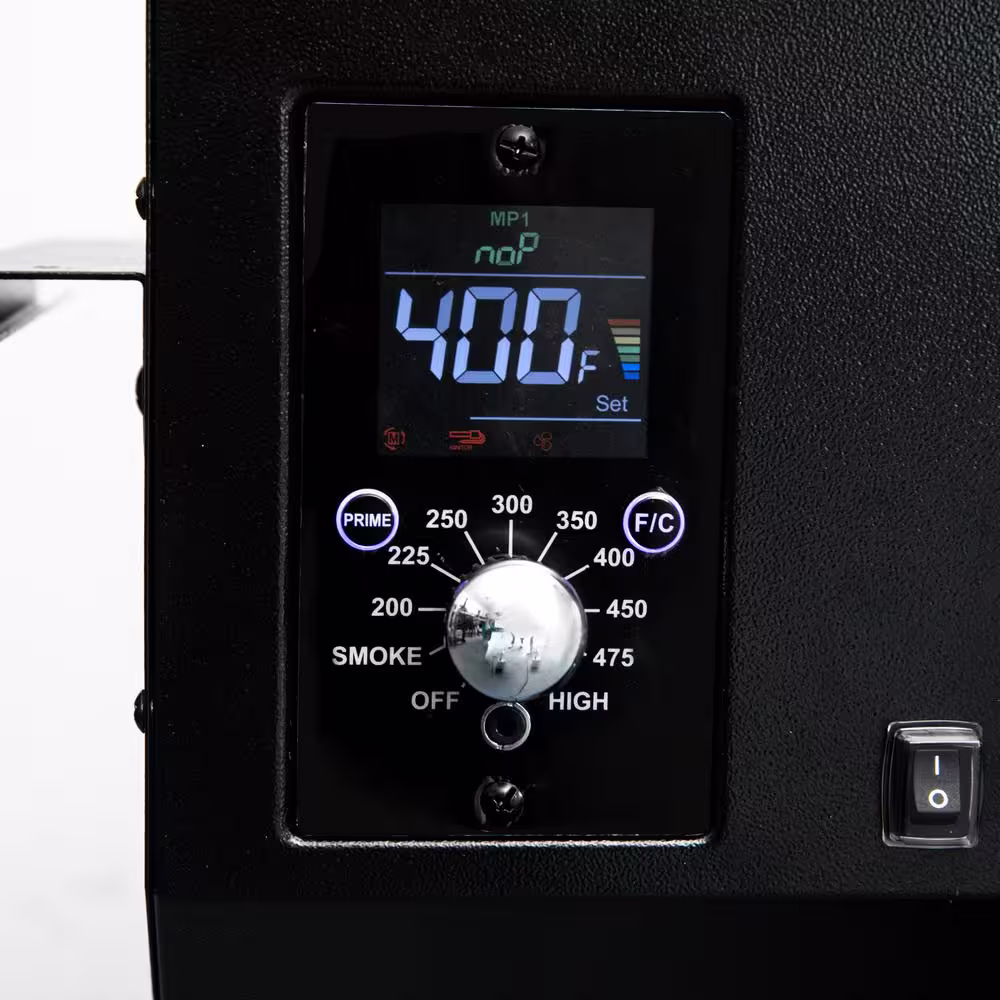 ASMOKE 515 sq. in. Wood Pellet Grill and Smoker in Bronze