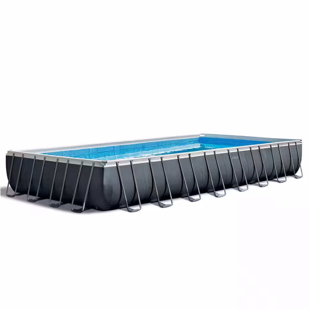 INTEX 32 ft. x 16 ft. x 52 in. Rectangular Ultra XTR Pool & Maintenance Kit (2-Pack)