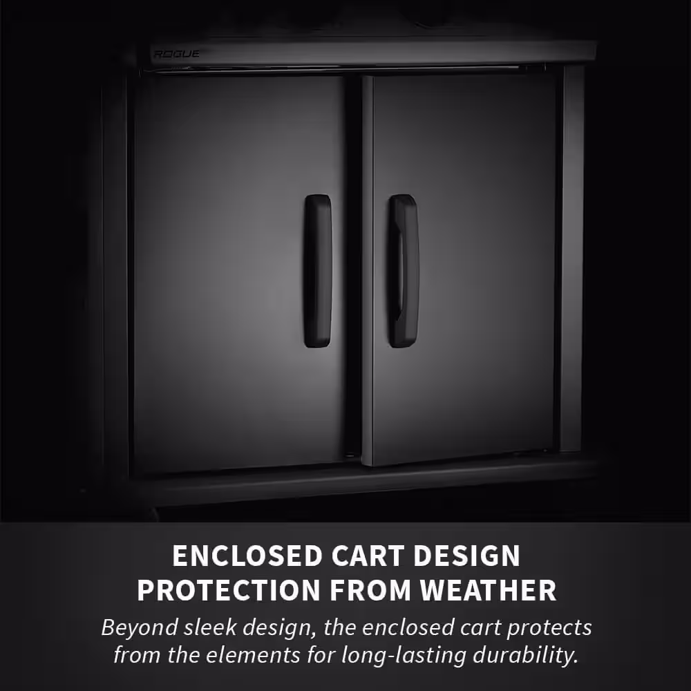 NAPOLEON Rogue 4-Burner Propane Gas Grill with Infrared Side Burner in Black