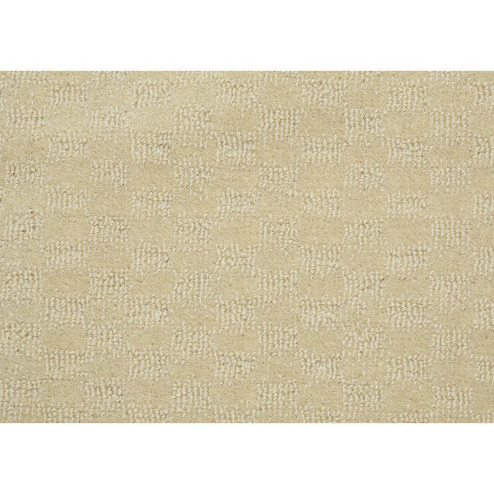 Garland Rug Medallion Tan 3 ft. x 8 ft. Runner Rug