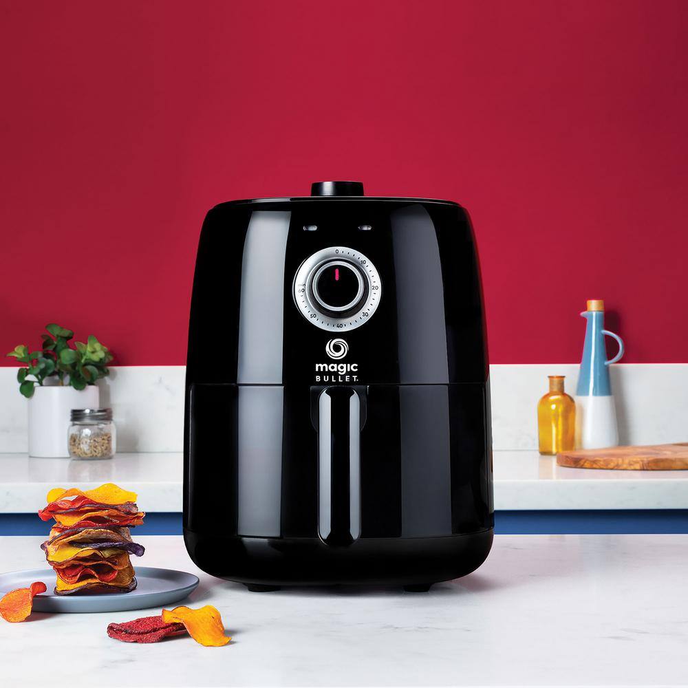 Magic Bullet 2.5 qt. Black Air Fryer