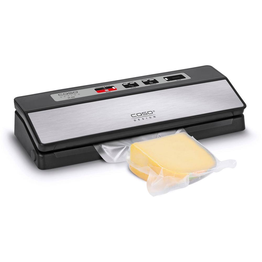 CASO Stainless Deluxe All-In-One Food Vacuum Sealer