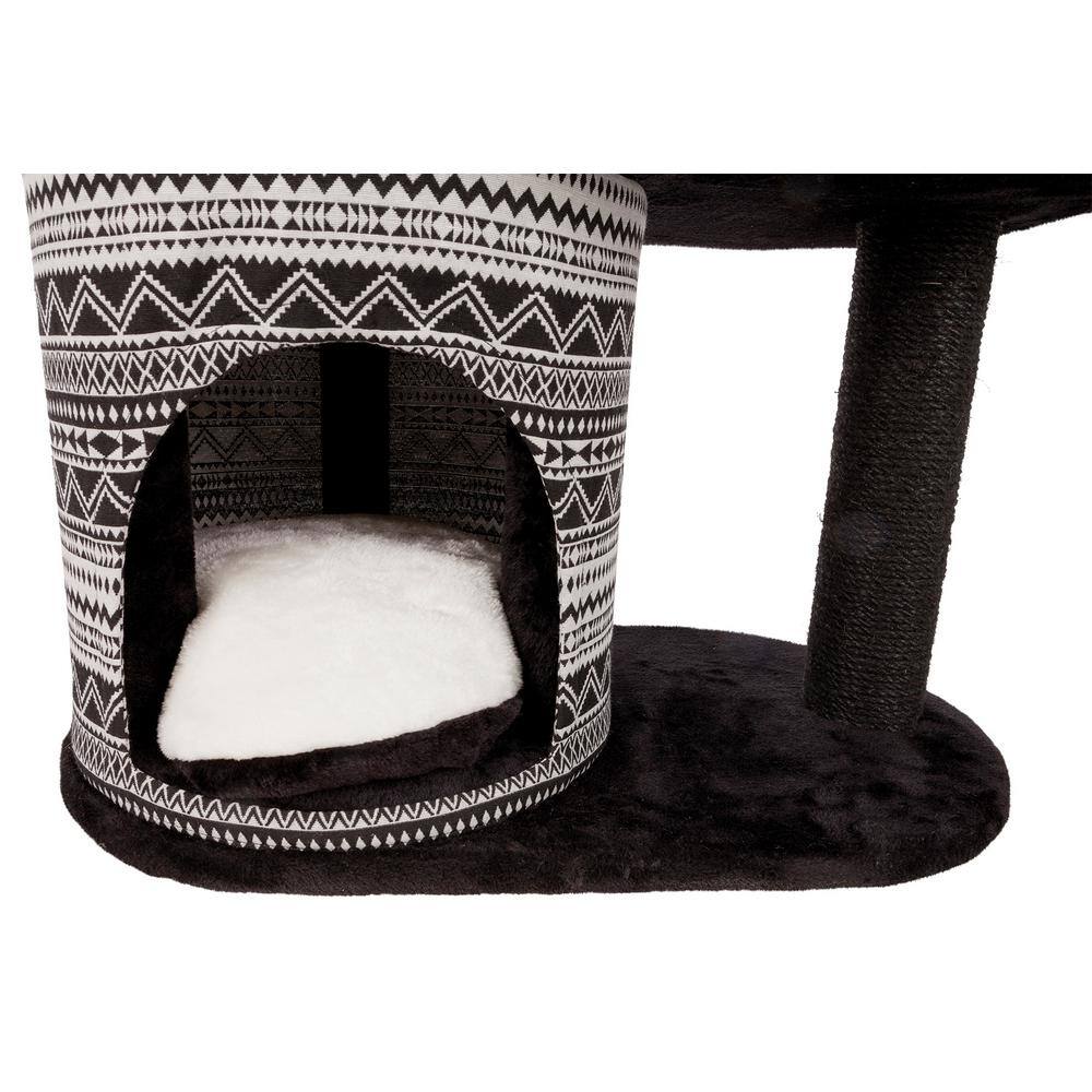 TRIXIE Black/White Giada Scratching Post