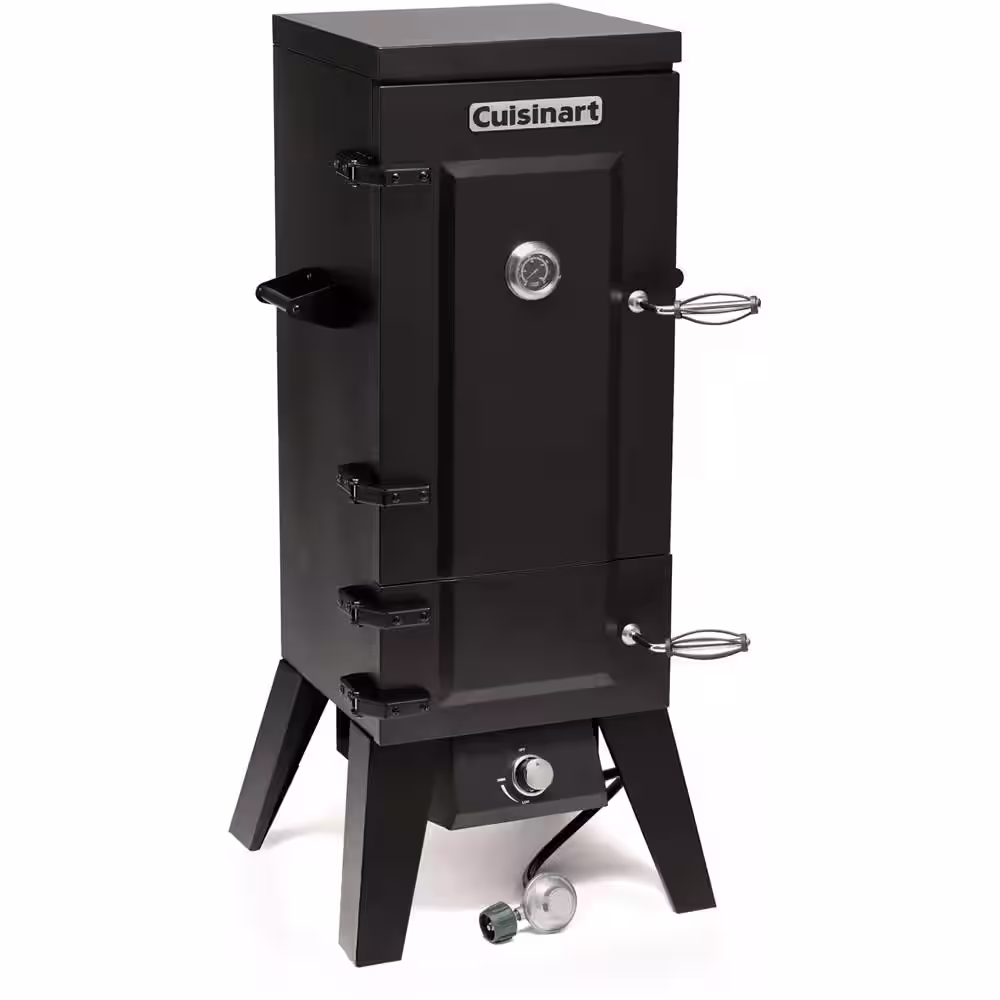 Cuisinart Vertical 36 in. Propane Gas Smoker in Black