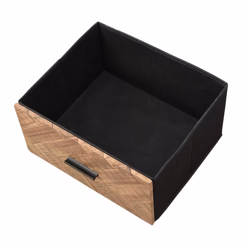 Huluwat 42 in. H 12-Pair Brown Mix Shoe Rack with Drawers, Hooks and Hall Tree