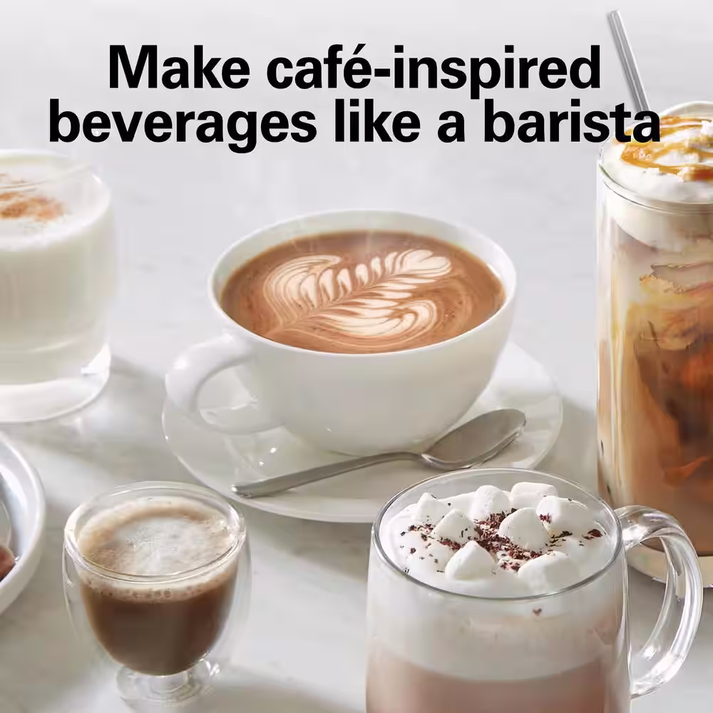 Hamilton Beach 10 oz. Stainless Steel Milk Frother and Warmer