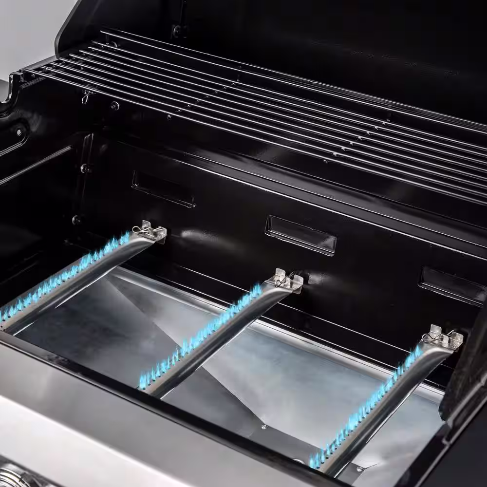 Dyna-Glo 3-Burner Propane Gas Grill in Red