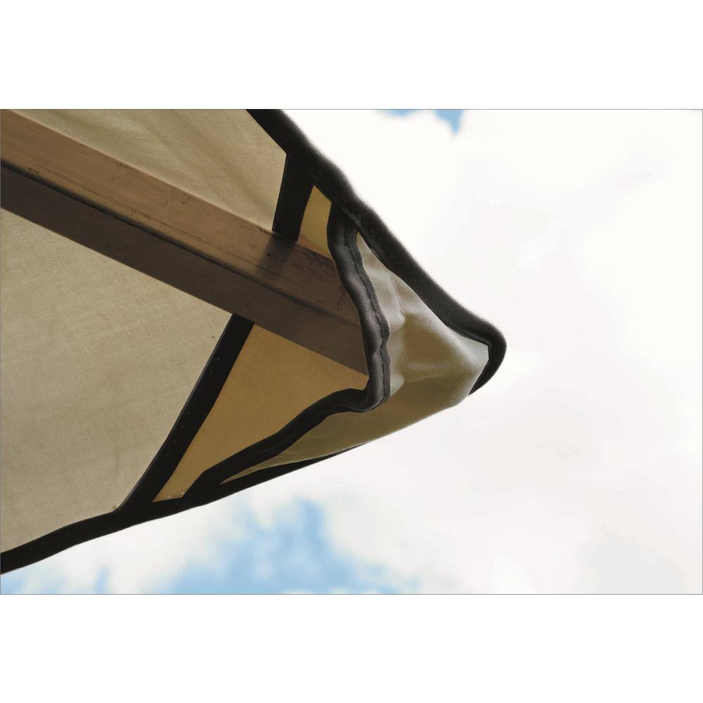 None 12 ft. sq. Khaki Sun-DURA Replacement Canopy for 12 ft. sq. STC Gazebo