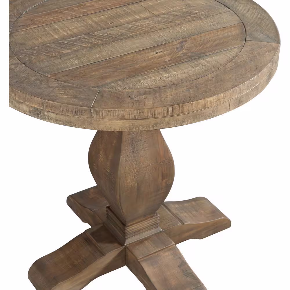 Martin Svensson Home Napa Reclaimed Natural Round End Table