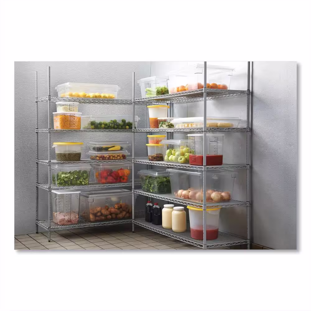 Rubbermaid Commercial Products 5 gal. Clear Food/Tote Box