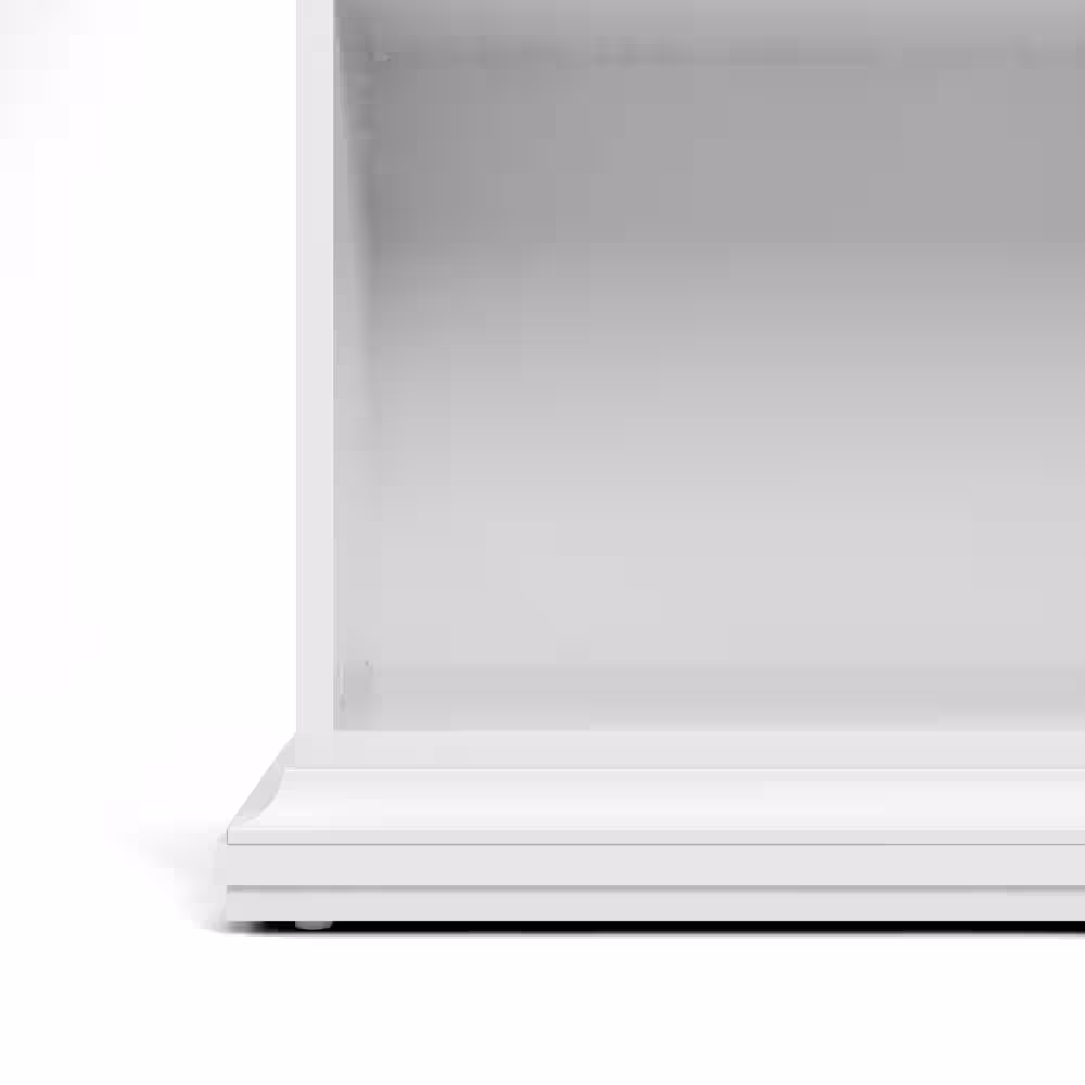 Tvilum Sonoma White 5-Shelf Bookcase