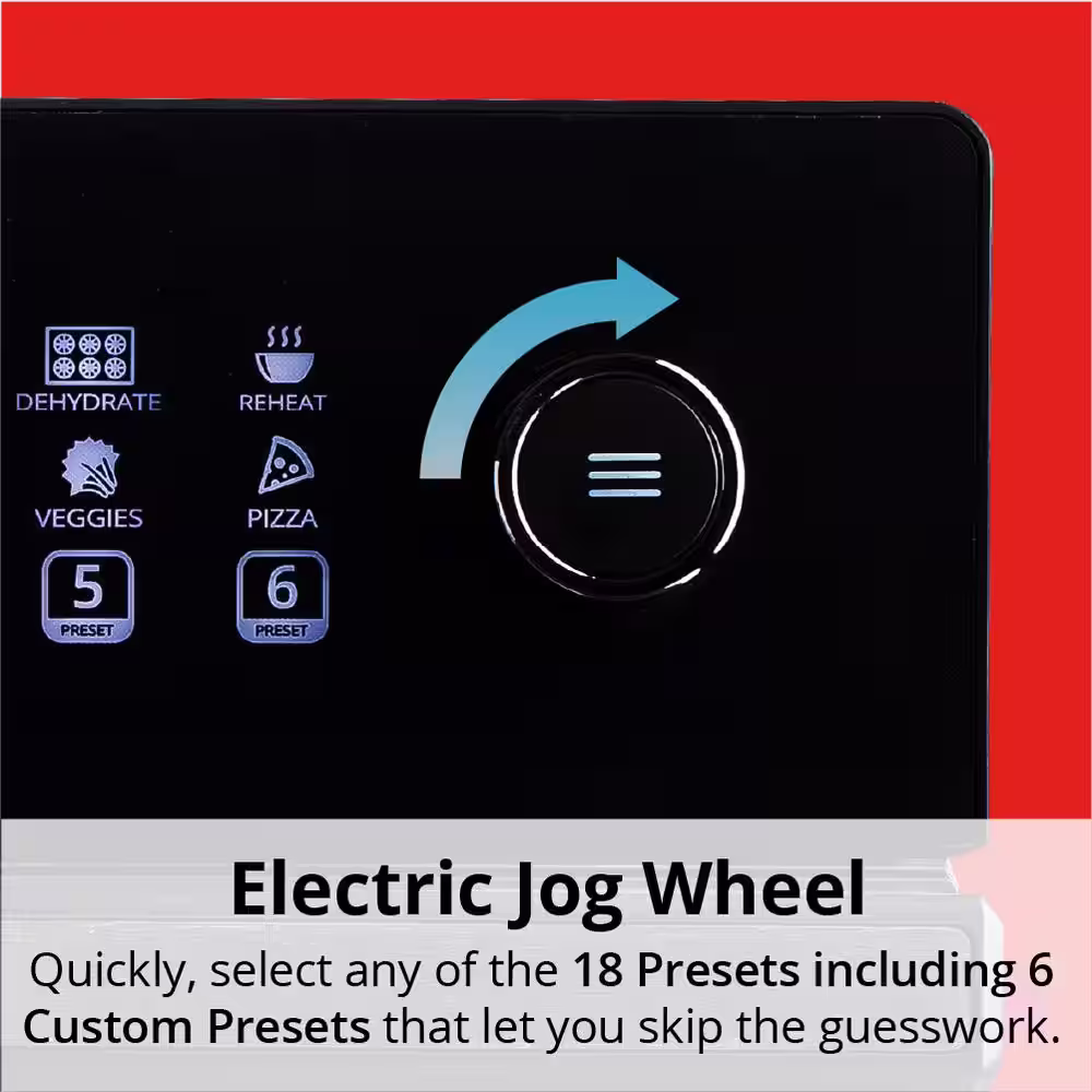 ARIA Ariawave 36 qt. Black Air Fryer Oven