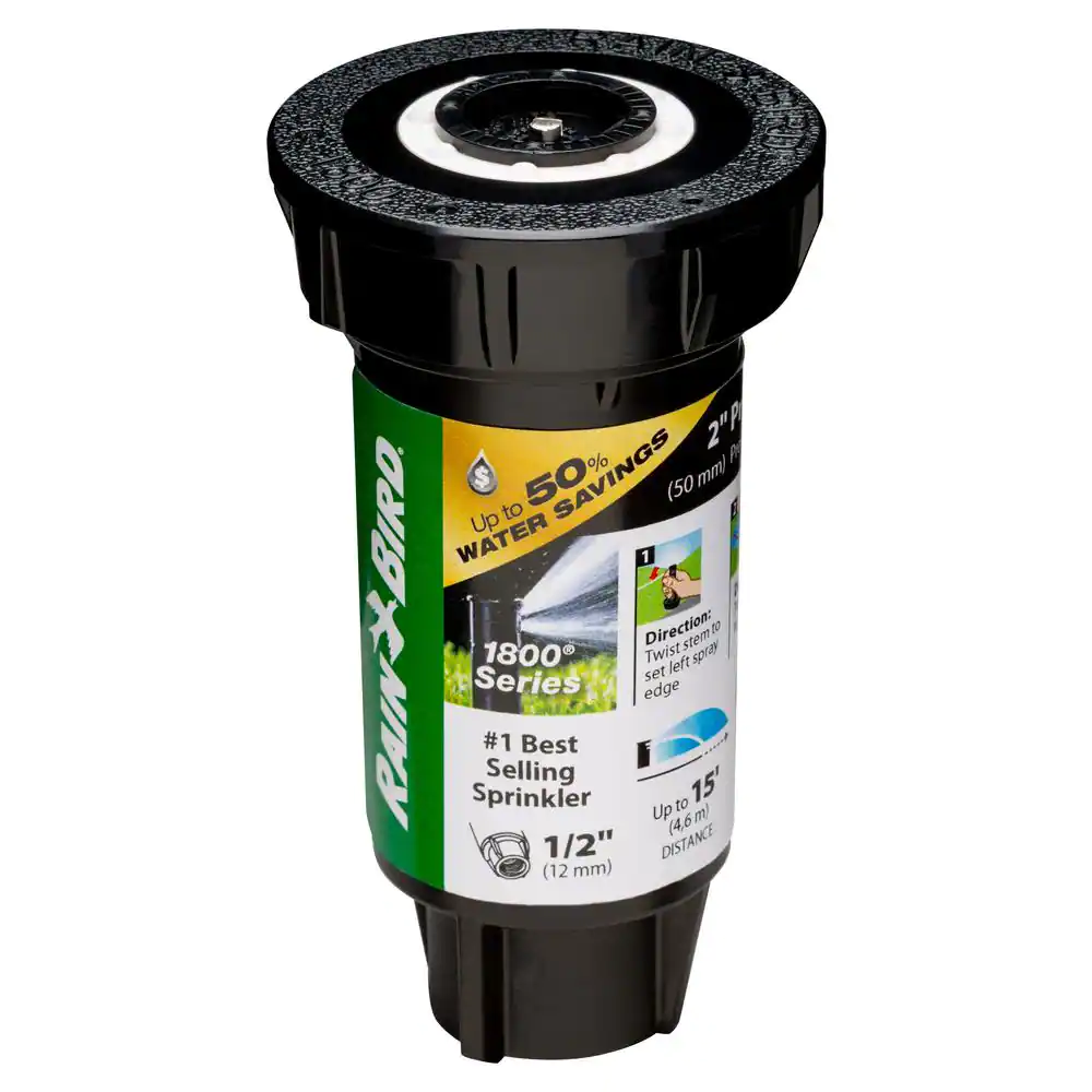 Rain Bird 1802 Dual Spray Half Pattern 2 in. Pop-Up PRS Spray Head