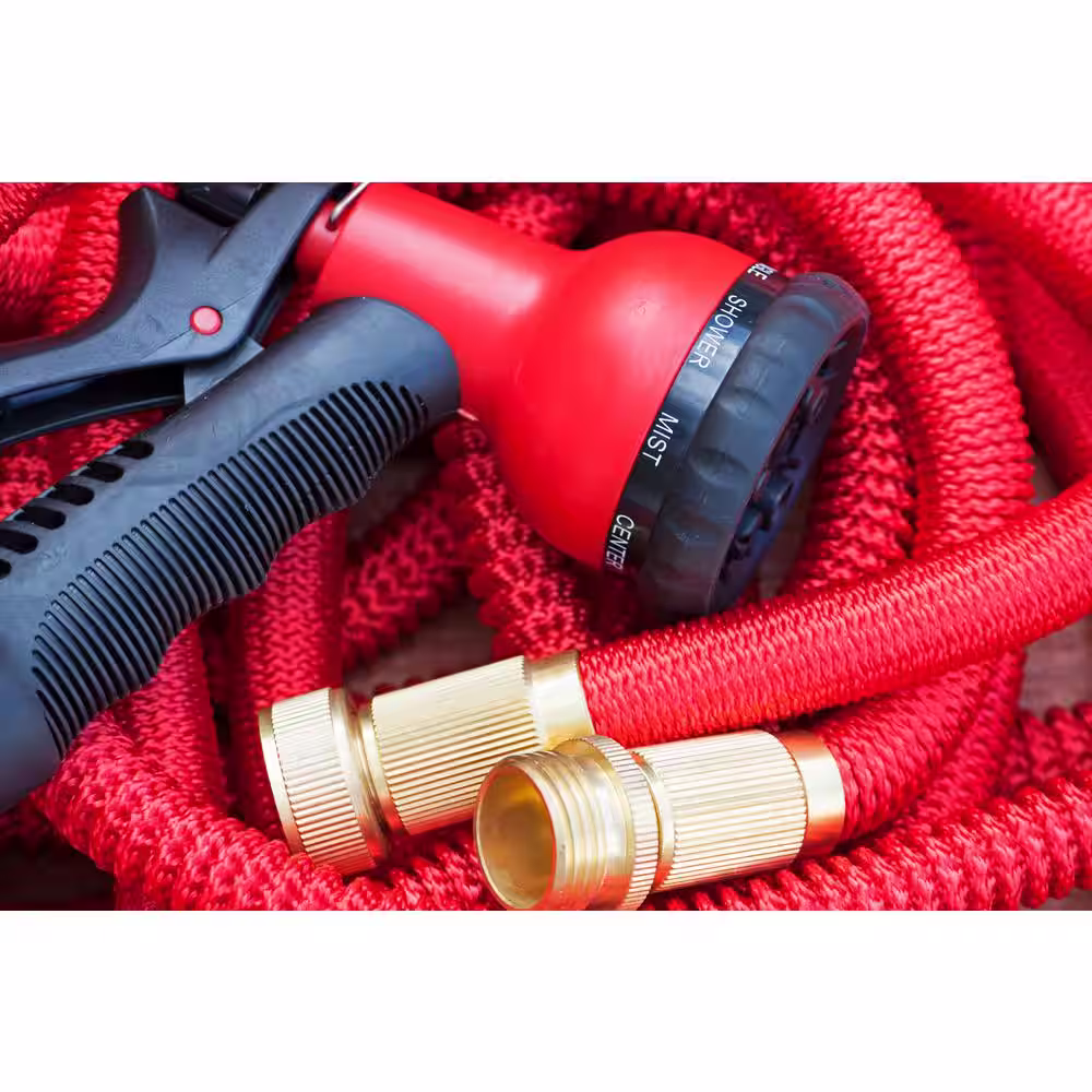 Emsco 3/4 in. Dia x 100 ft. Expandable Hose with Spray Nozzle