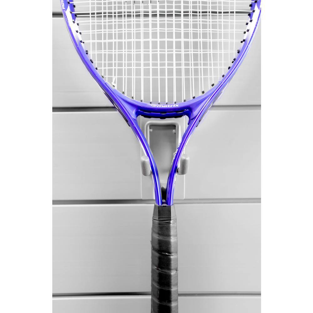 CROWNWALL Slatwall 55 lbs. 4 in. Locking Double Hook (3-Pack)