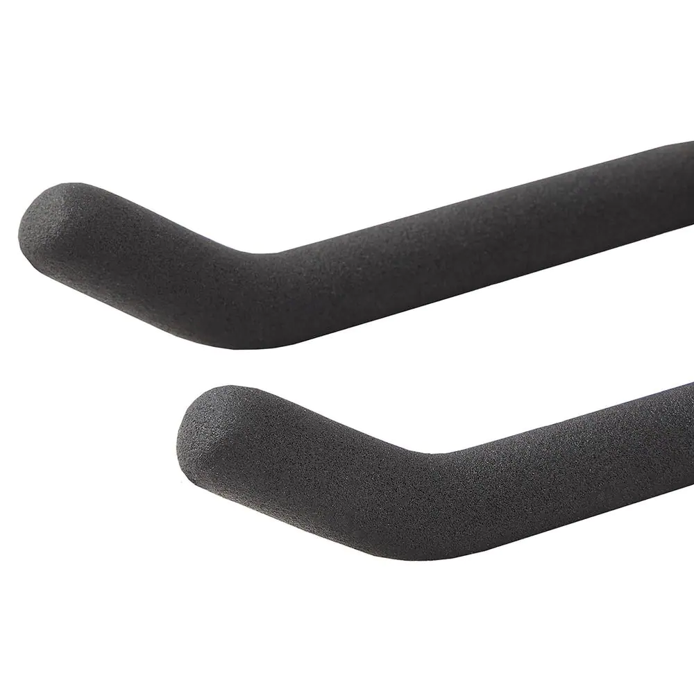 Husky 50 lbs. Heavy-Duty Wall-Mounted Black Steel Cooler Hook with Mounting Hardware