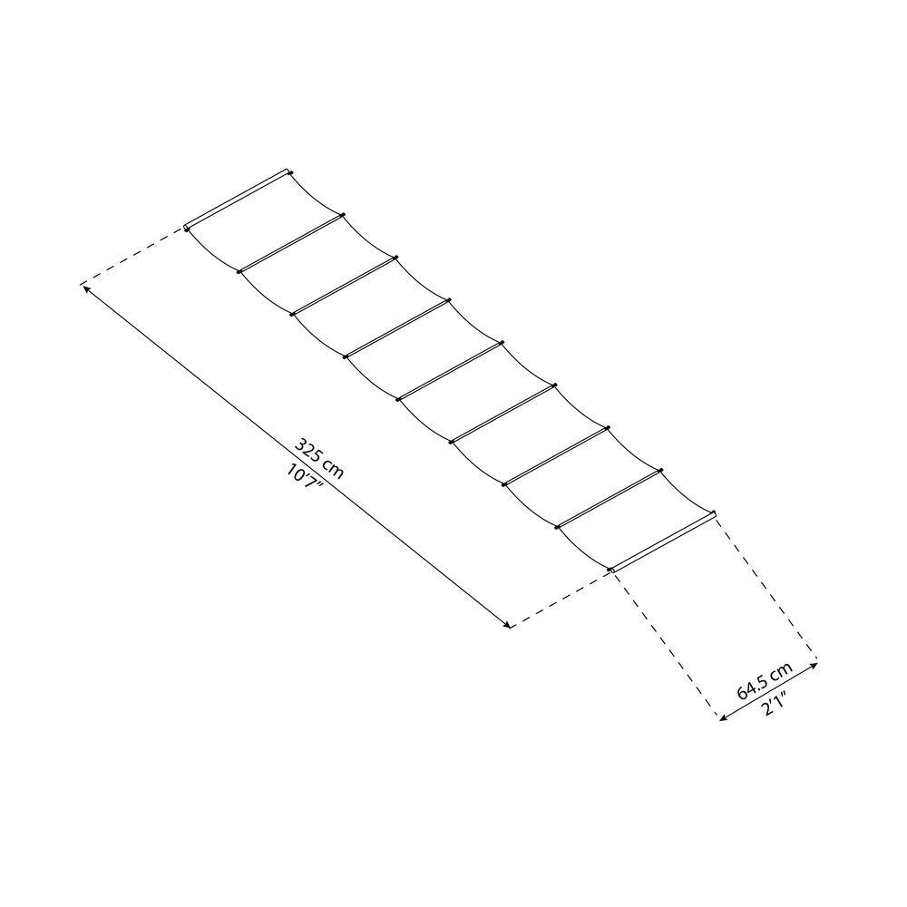 CANOPIA by PALRAM Stockholm 11 ft. x 12 ft. White Patio Cover Shade